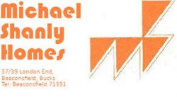 Michael Shanly Homes logo from 1974
